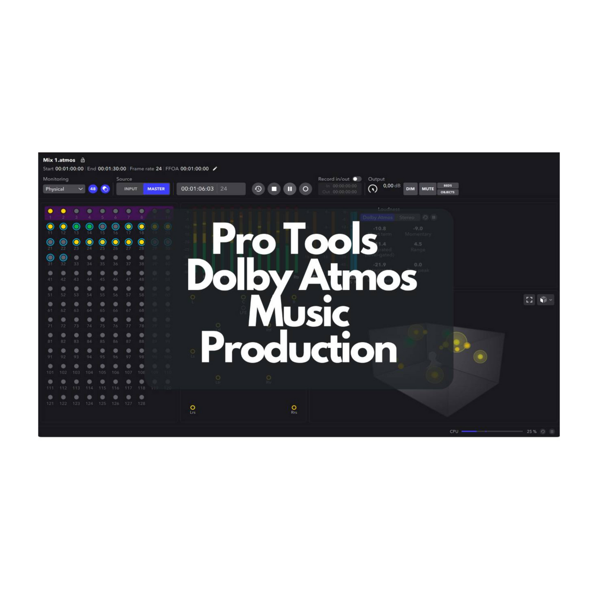 Directional Audio Pro Tools Pro Tools Dolby Atmos Music Production Course – Wavy Pro Audio