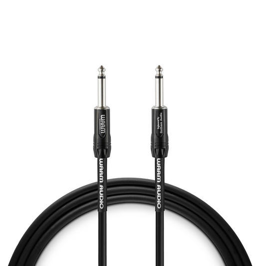 Warm Audio Pro-TS-20' Pro Silver Straight to Straight Instrument Cable - 20-foot