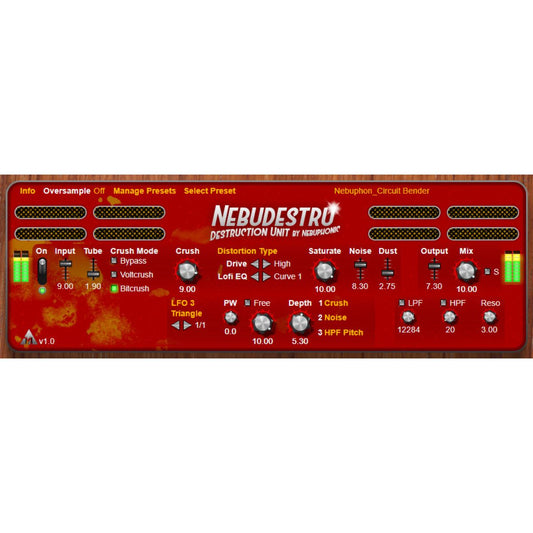 Nebuphonic Nebudestru Desctruction Unit Effects FREE Plugin