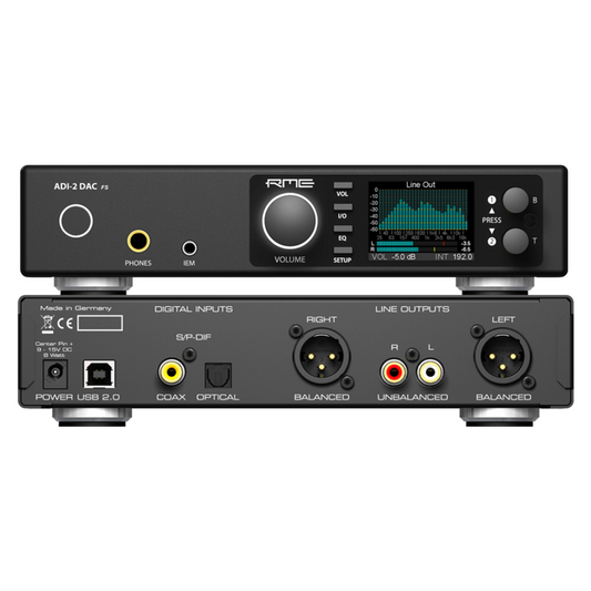 RME ADI-2 DAC FS 2-channel DA Converter Wavy Pro Audio