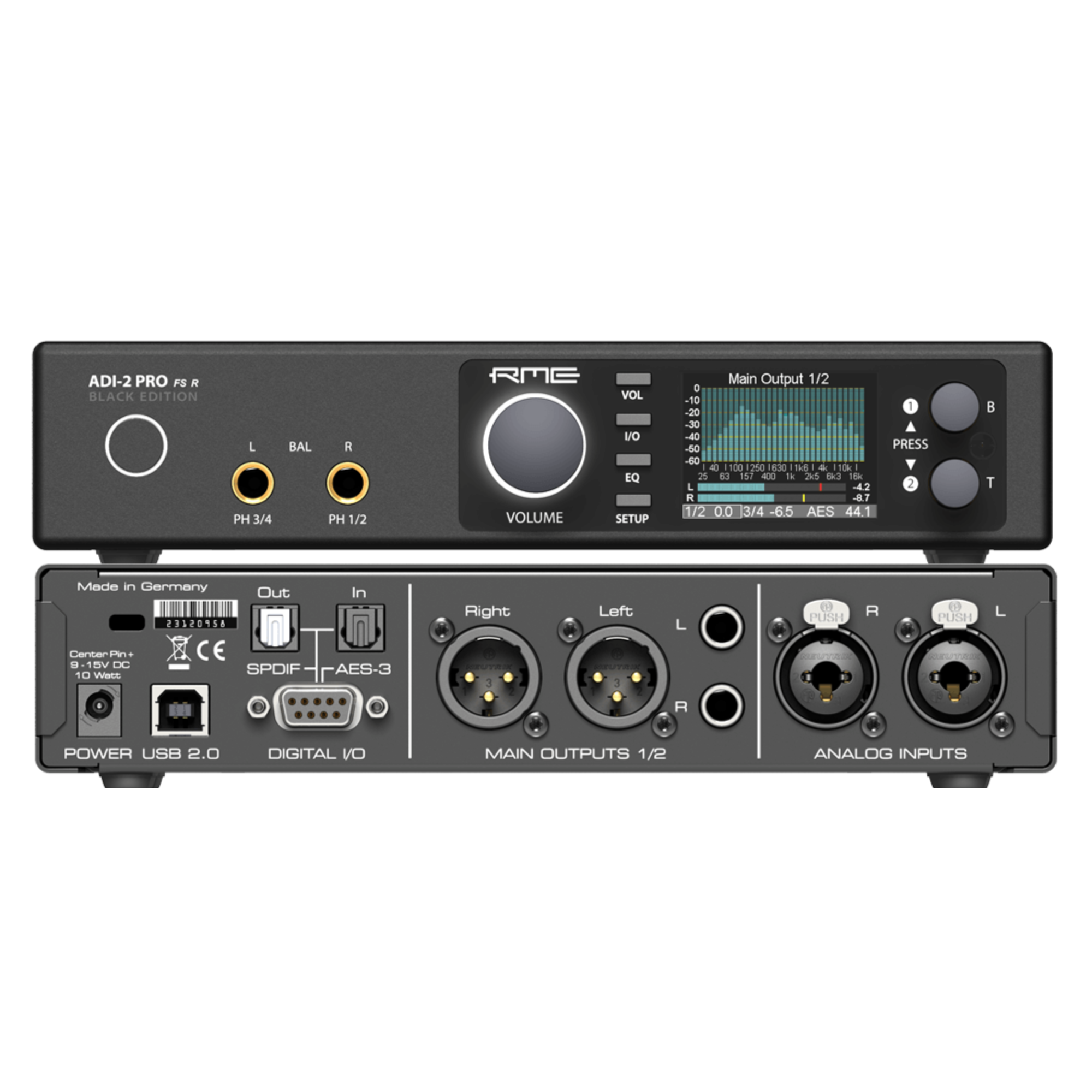 RME ADI-2 Pro FS R AD/DA Converter - Black Edition – Wavy Pro Audio RME ADI-2 Pro FS R AD/DA Converter - Black Edition – Wavy Pro Audio