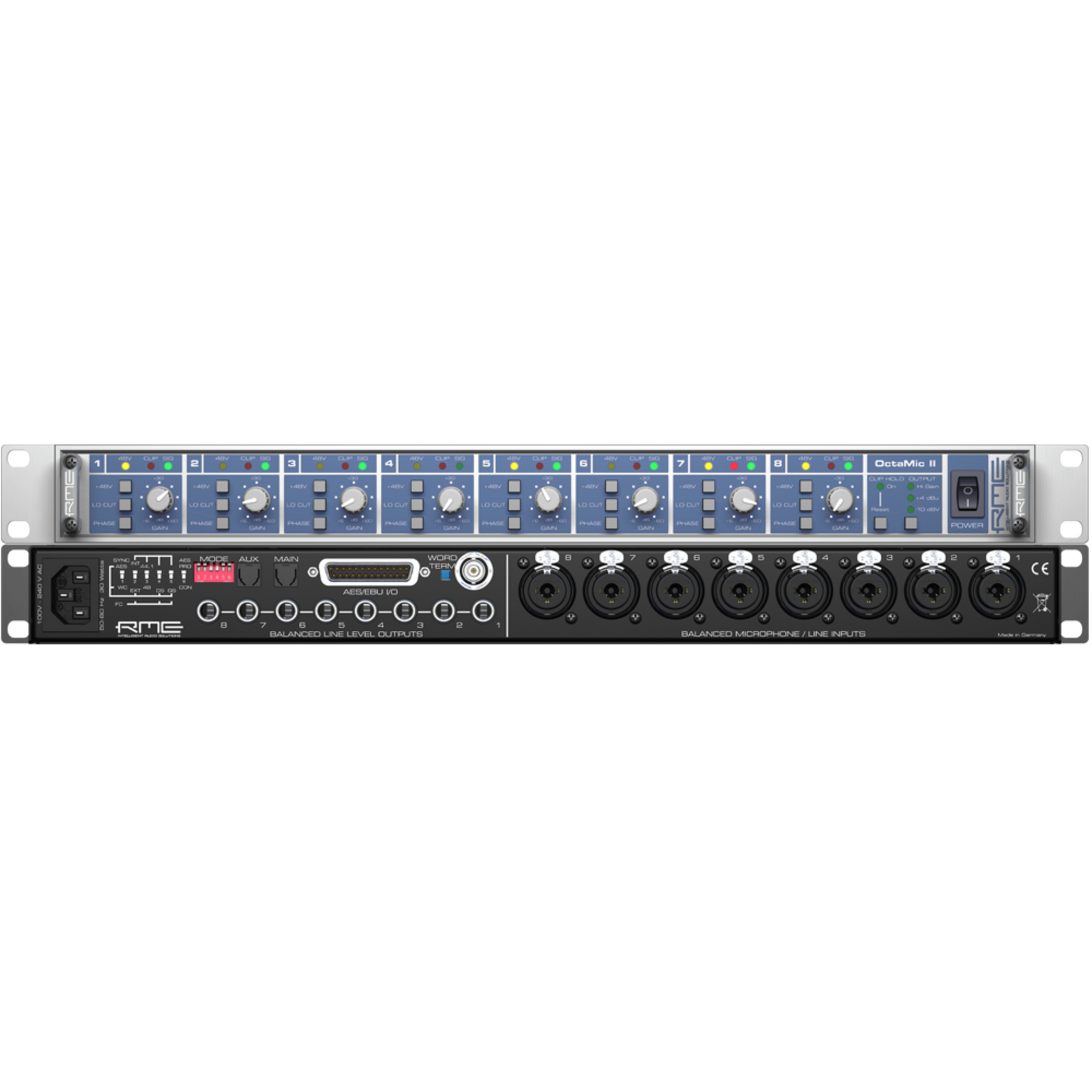 RME OCTAMIC II 8チャネルマイク/ラインプリアンプwith ADC Amazon.co.jp: RME OCTAMIC II 8チャネルマイク/ライン