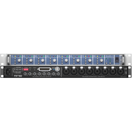 RME OctaMic II 8-channel Microphone Preamp Wavy Pro Audio