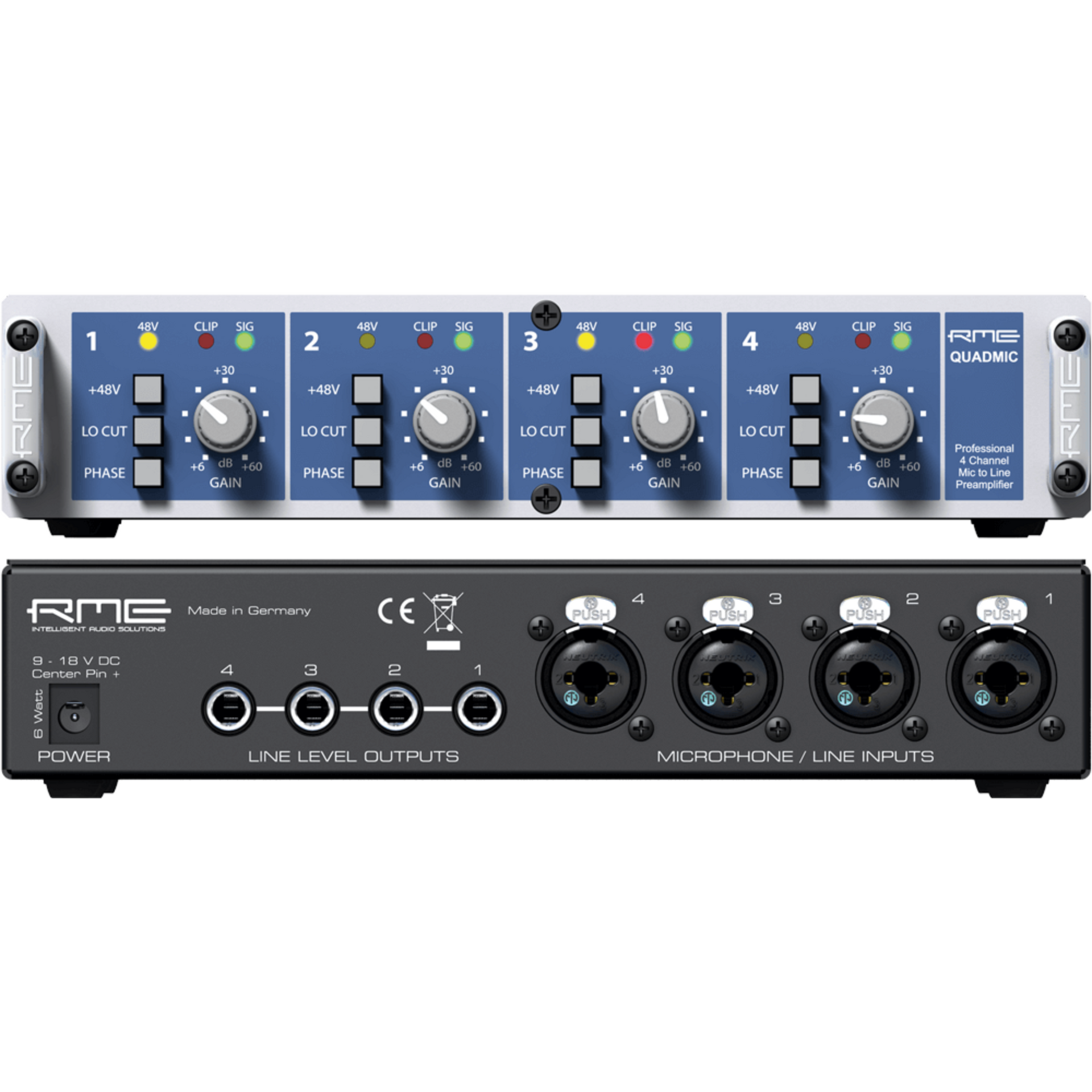 RME Quadmic II 4-channel Microphone Preamp – Wavy Pro Audio RME Quadmic II 4-channel Microphone Preamp – Wavy Pro Audio