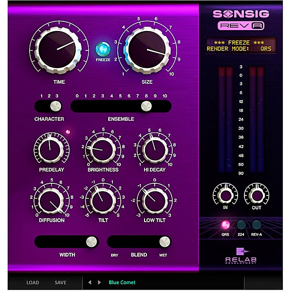 Relab Development Sonsig Rev-A Reverb Plug-in Wavy Pro Audio