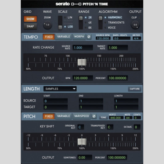 Serato Pitch 'n Time Pro Audio Plug-in