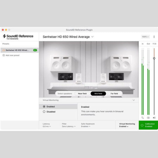 Sonarworks SoundID Ref Virtual Monitoring Add-On Audio Software