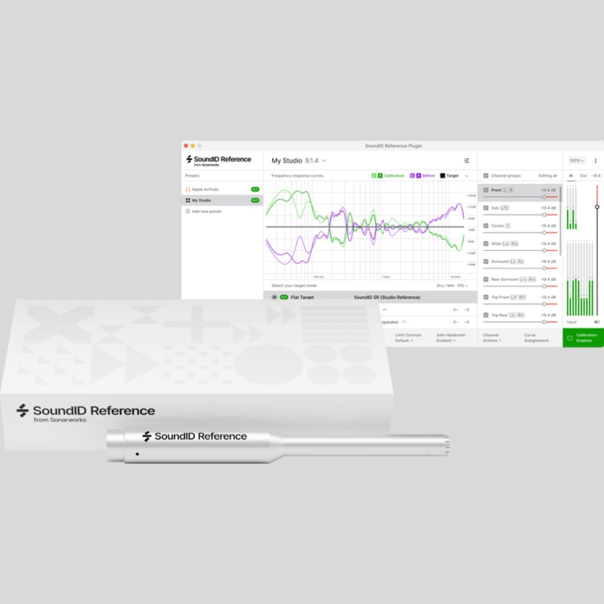 Sonarworks [Box] SoundID Ref Multichannel with Mic Audio Software
