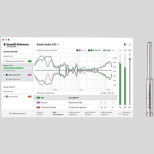 Sonarworks [Box] SoundID Ref Speakers & HP with Mic Audio Software