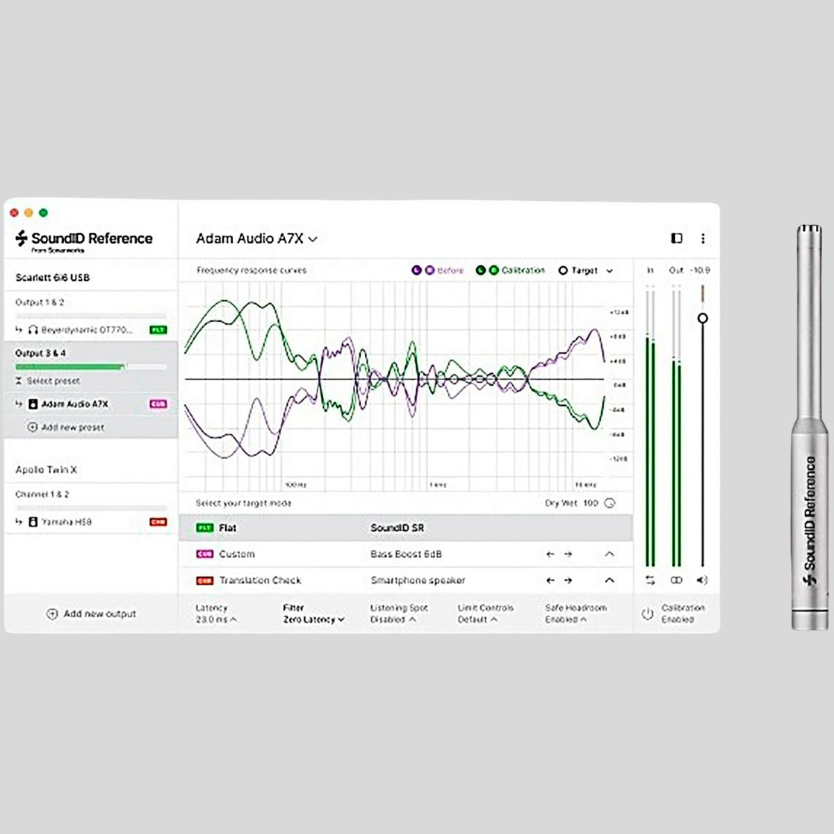 Sonarworks [Box] SoundID Ref Virtual Monitoring PRO with Mic Audio Software