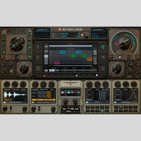 Sugar Bytes Cyclop Bass Synthesizer Plug-in