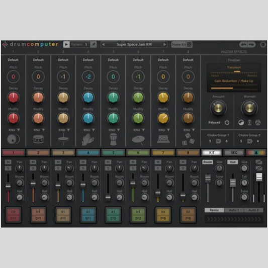 Sugar Bytes DrumComputer Drum Synthesizer Plug-in