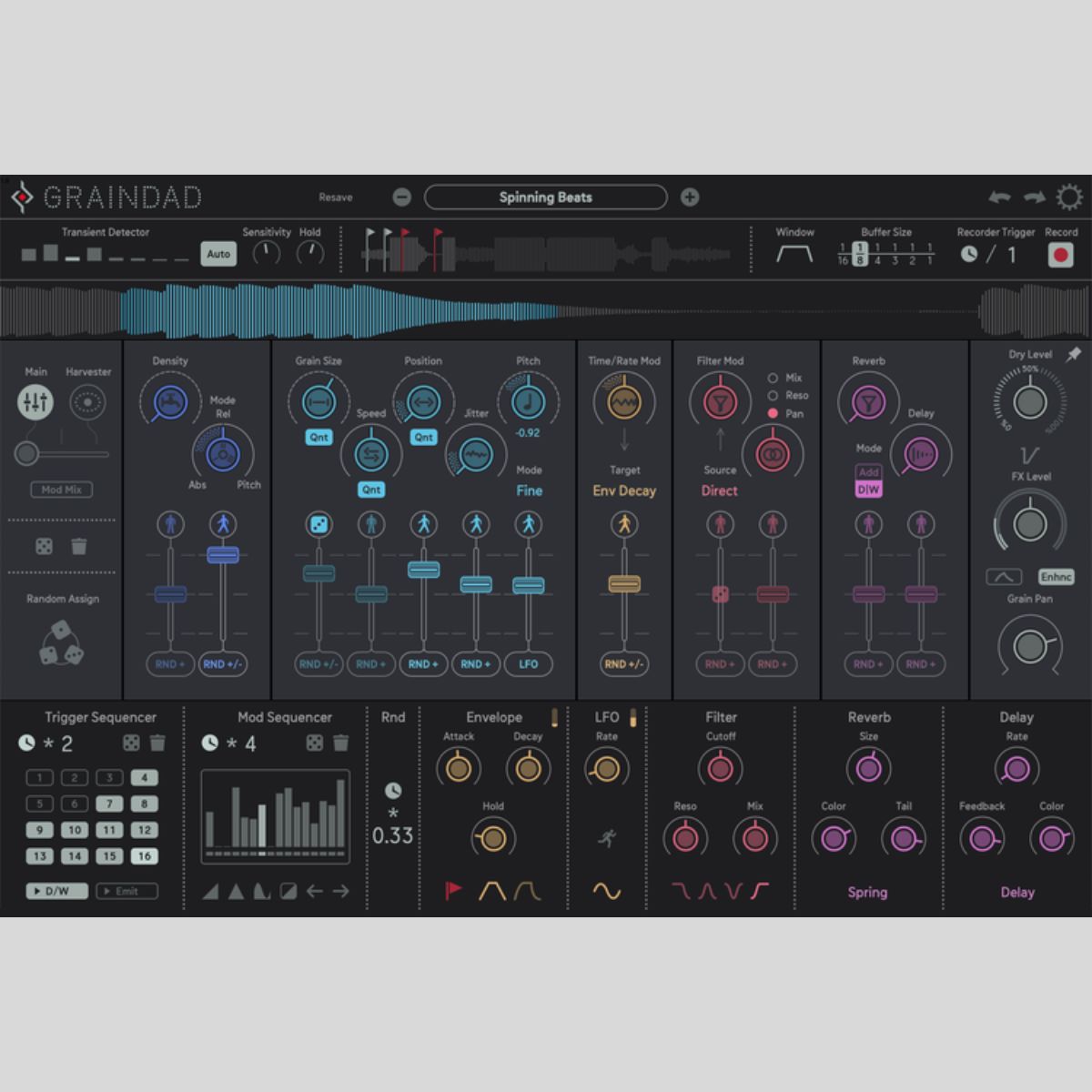 Sugar Bytes Graindad Granular Effects Plug-in