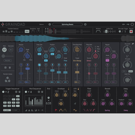 Sugar Bytes Graindad Granular Effects Plug-in