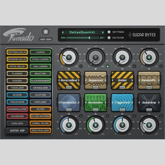Sugar Bytes Turnado Multi Effects Plug-in