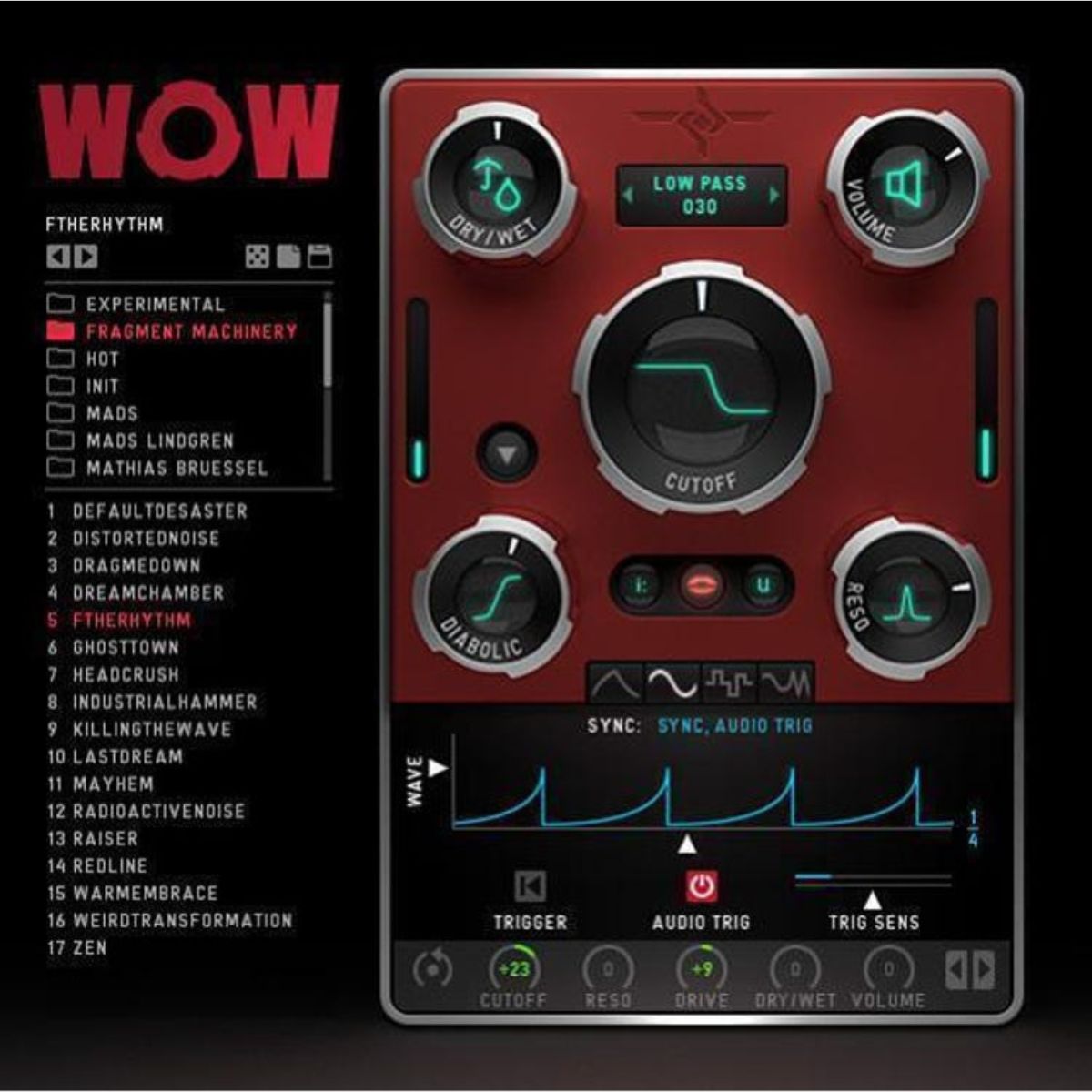Sugar Bytes WOW2 Plug-in