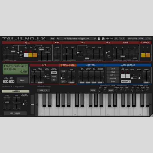 TAL SOFTWARE TAL U-No-LX Audio Plug-in