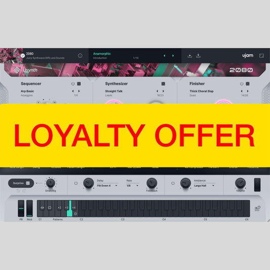 UJAM 2080 Loyalty Offer Audio Plug-in Audio Plug-in Audio Plug-in