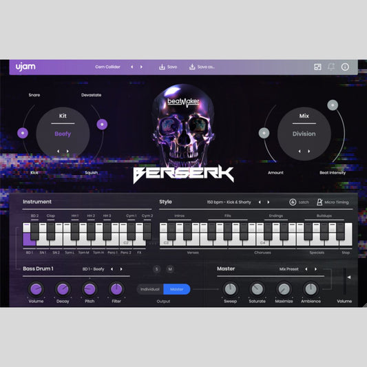 UJAM BERSERK Audio Plug-in Audio Plug-in Audio Plug-in
