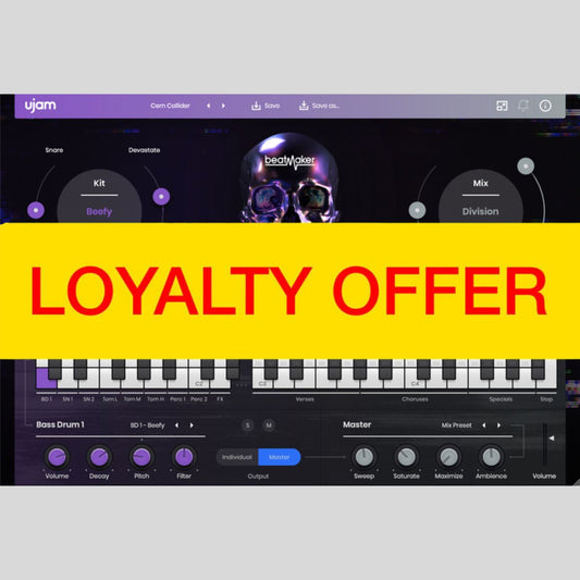 UJAM BERSERK Loyalty Offer Audio Plug-in Audio Plug-in Audio Plug-in