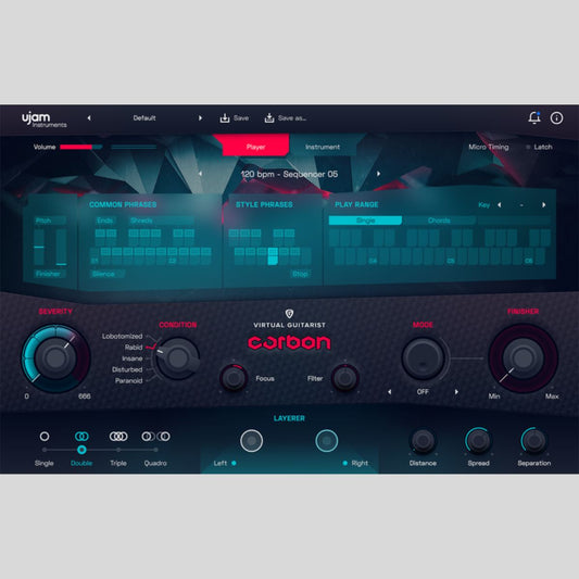 UJAM CARBON Audio Plug-in Audio Plug-in Audio Plug-in