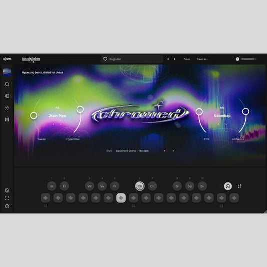 UJAM CHROMED Audio Plug-in Audio Plug-in Audio Plug-in