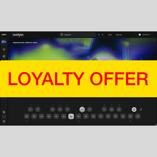 UJAM CHROMED Loyalty Offer Audio Plug-in Audio Plug-in Audio Plug-in