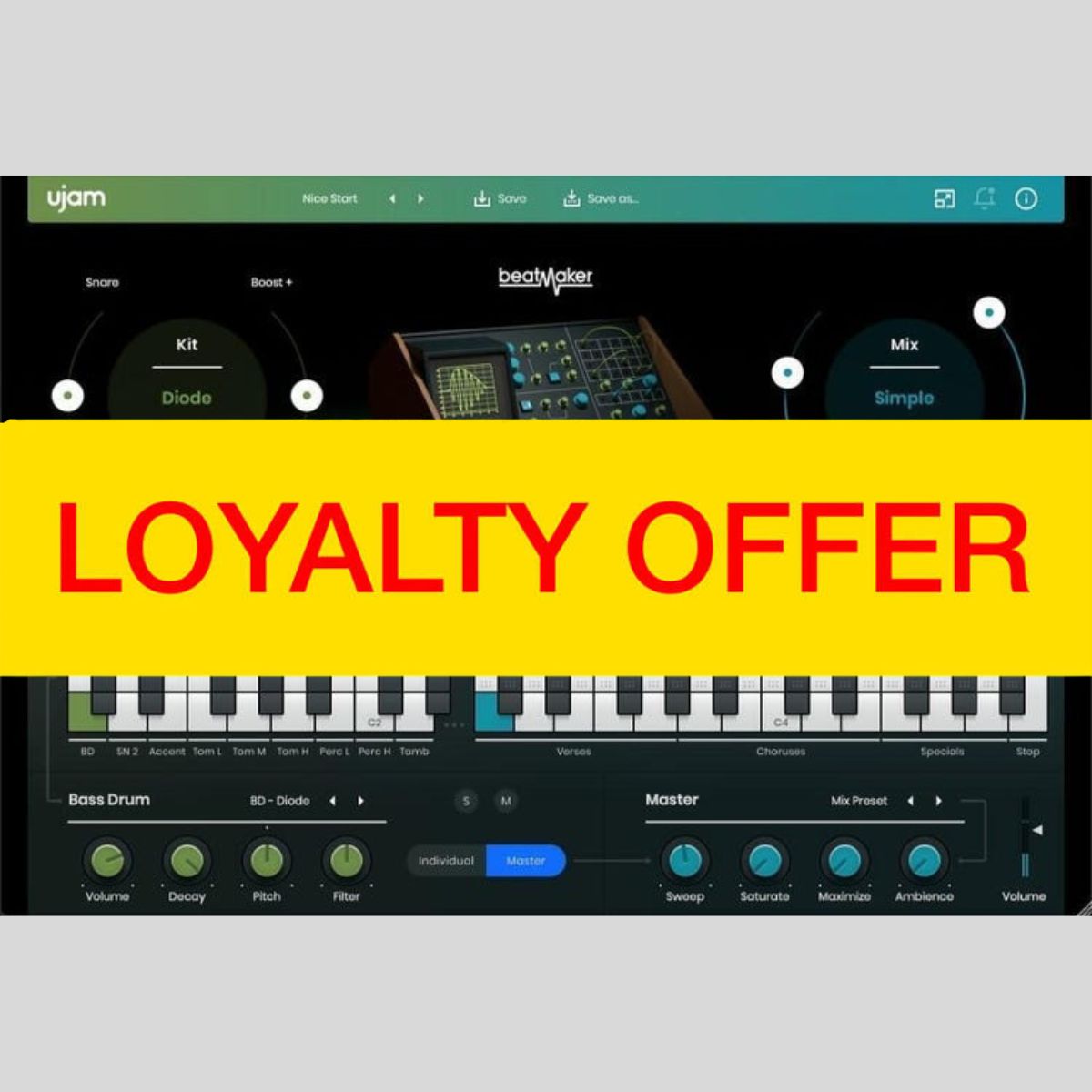UJAM CIRCUITS Loyalty Offer Audio Plug-in Audio Plug-in Audio Plug-in