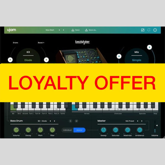 UJAM CIRCUITS Loyalty Offer Audio Plug-in Audio Plug-in Audio Plug-in
