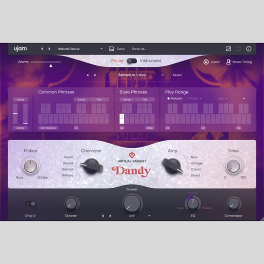 UJAM DANDY Audio Plug-in Audio Plug-in Audio Plug-in