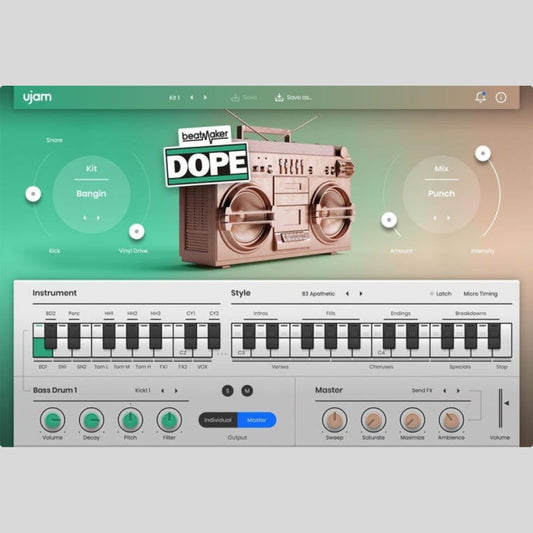 UJAM DOPE 2 Audio Plug-in Audio Plug-in Audio Plug-in