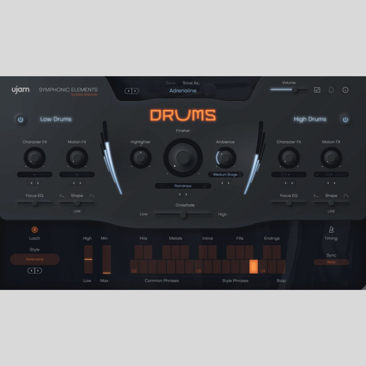 UJAM DRUMS Audio Plug-in Audio Plug-in Audio Plug-in