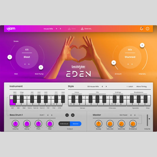 UJAM EDEN 2 Audio Plug-in Audio Plug-in Audio Plug-in
