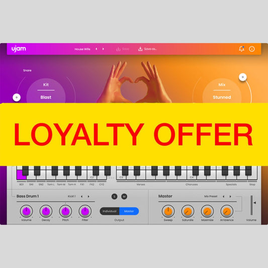 UJAM EDEN 2 Loyalty Offer Audio Plug-in Audio Plug-in Audio Plug-in