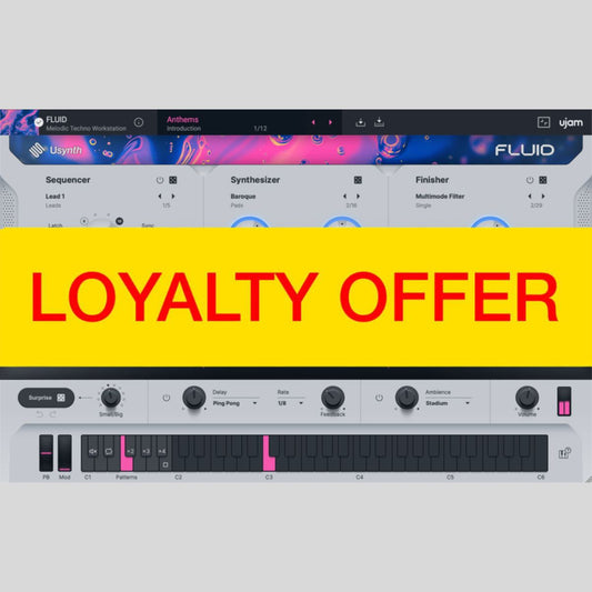 UJAM FLUID Loyalty Offer Audio Plug-in Audio Plug-in Audio Plug-in