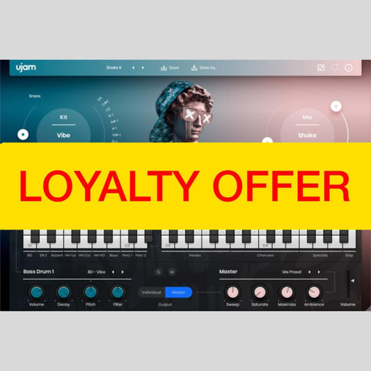 UJAM GLORY Loyalty Offer Audio Plug-in Audio Plug-in Audio Plug-in
