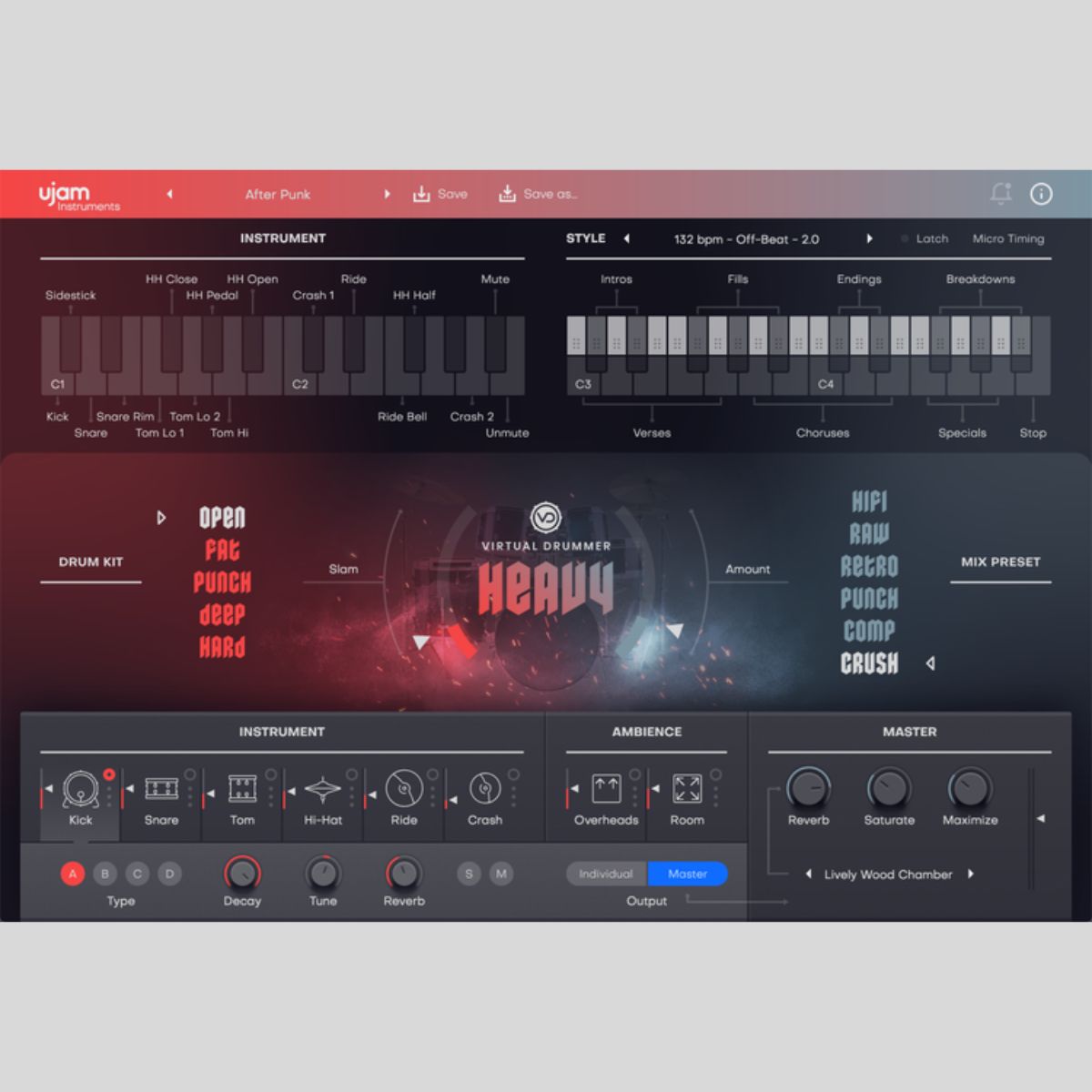 UJAM HEAVY 2 Audio Plug-in Audio Plug-in Audio Plug-in