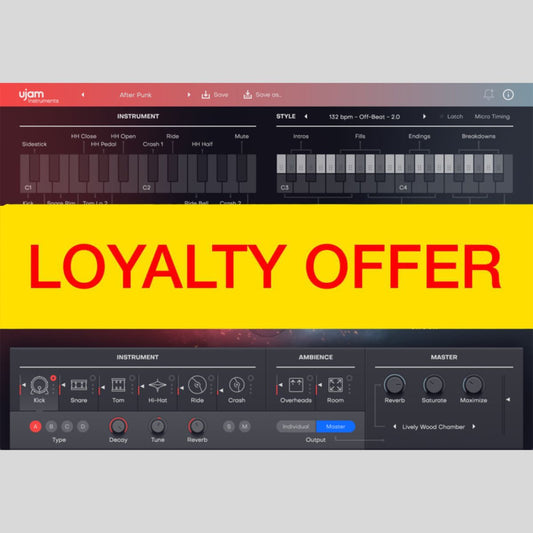 UJAM HEAVY 2 Loyalty Offer Audio Plug-in Audio Plug-in Audio Plug-in