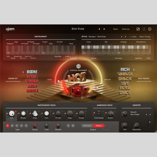 UJAM HOT Audio Plug-in Audio Plug-in Audio Plug-in