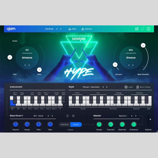 UJAM HYPE Audio Plug-in Audio Plug-in Audio Plug-in