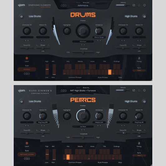 UJAM Hans Zimmer’s Drums & Percussion Bundle Audio Plug-in Audio Plug-in