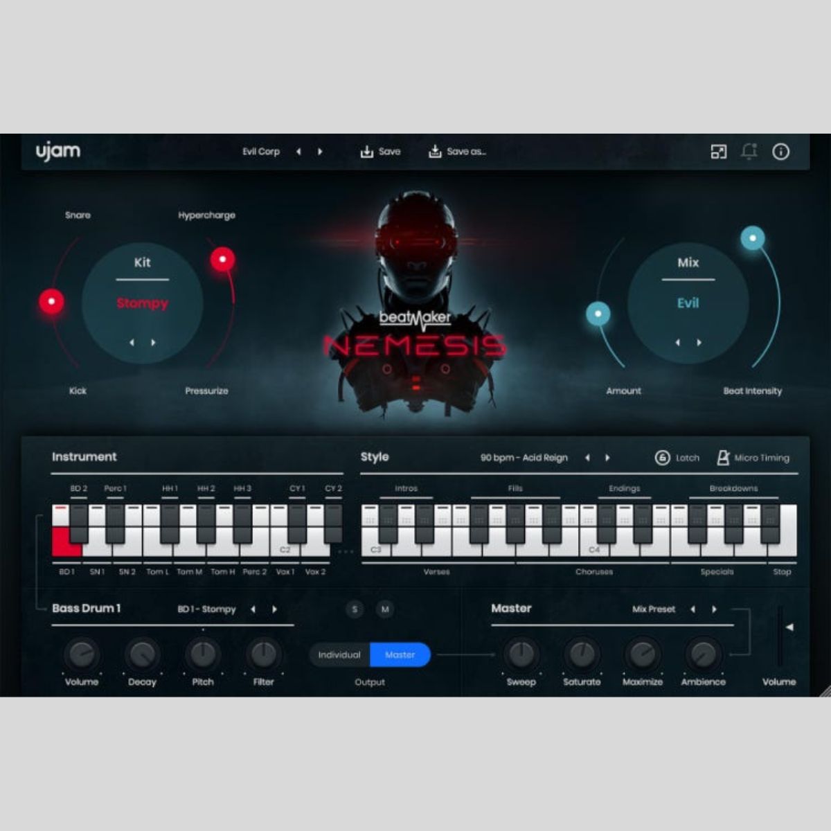 UJAM NEMESIS Audio Plug-in Audio Plug-in Audio Plug-in