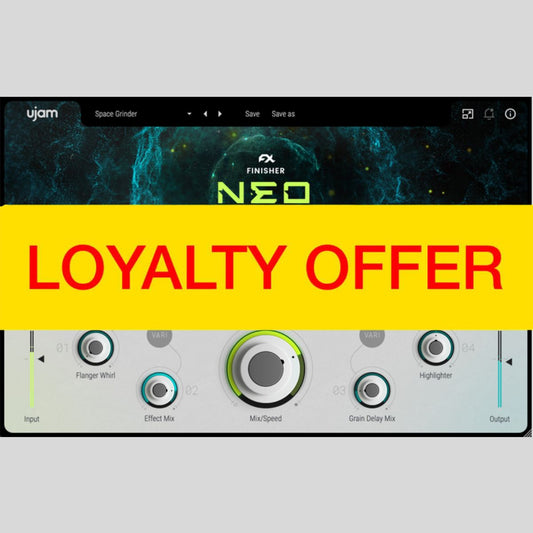 UJAM NEO Loyalty Offer Audio Plug-in Audio Plug-in Audio Plug-in