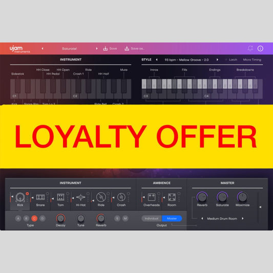UJAM PHAT 2 Loyalty Offer Audio Plug-in Audio Plug-in Audio Plug-in