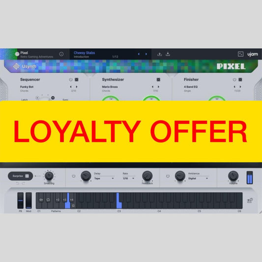 UJAM PIXEL 2 Loyalty Offer Audio Plug-in Audio Plug-in Audio Plug-in