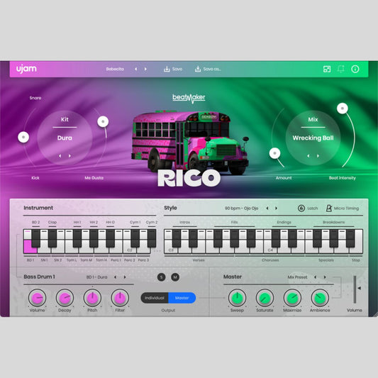 UJAM RICO Audio Plug-in Audio Plug-in Audio Plug-in