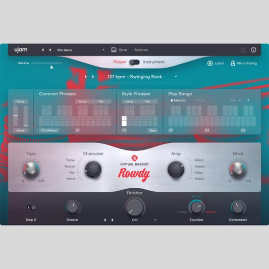 UJAM ROWDY 2 Audio Plug-in Audio Plug-in Audio Plug-in