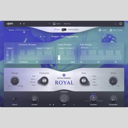 UJAM ROYAL 2 Audio Plug-in Audio Plug-in Audio Plug-in