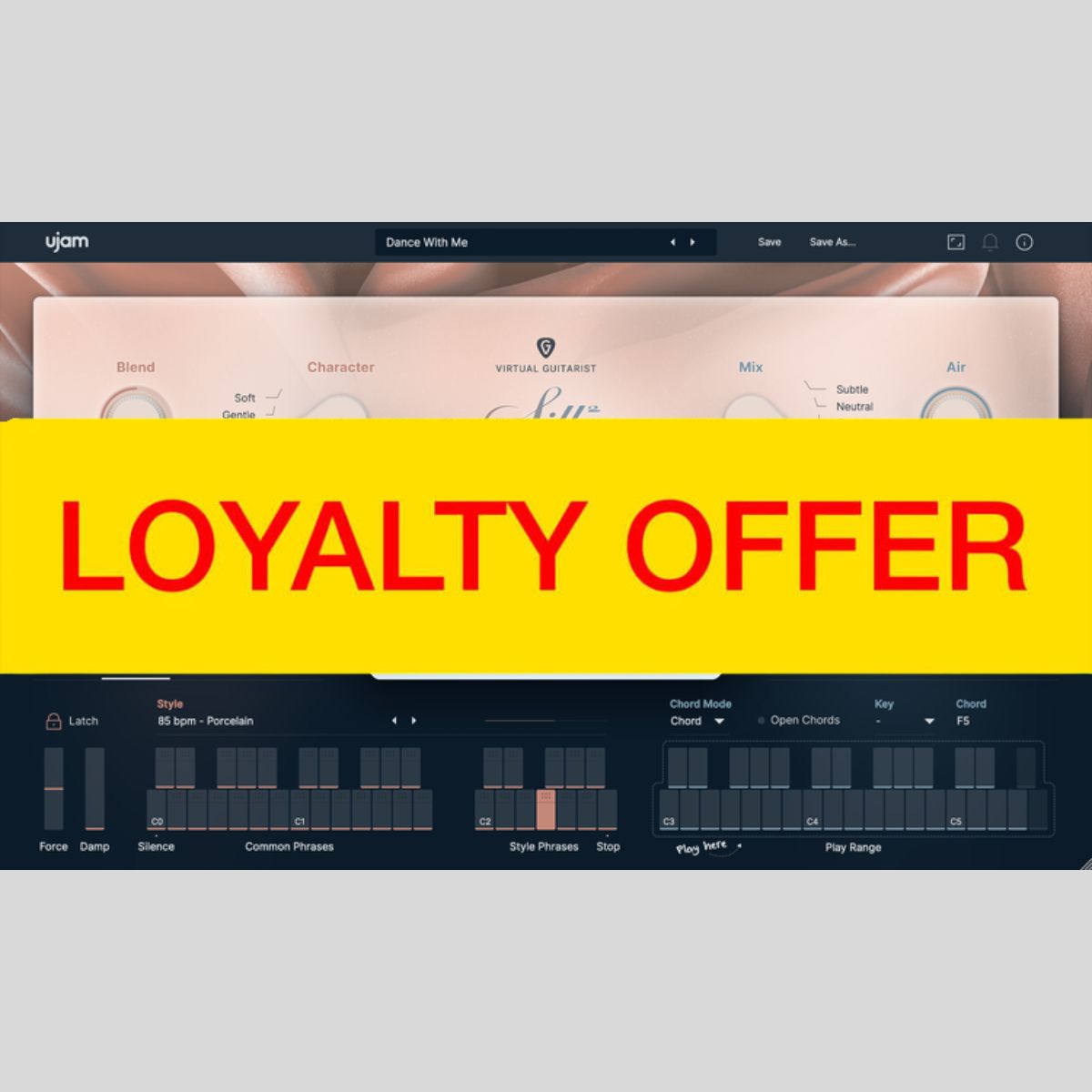 UJAM SILK 2 Loyalty Offer Audio Plug-in Audio Plug-in Audio Plug-in