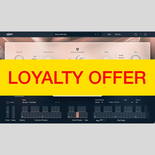 UJAM SILK 2 Loyalty Offer Audio Plug-in Audio Plug-in Audio Plug-in